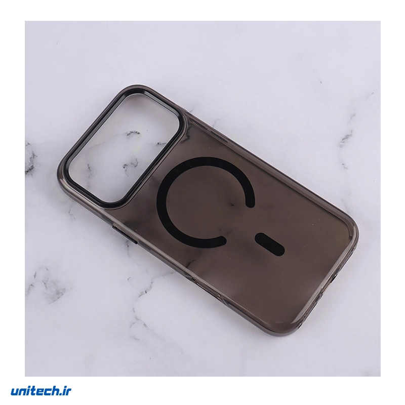 قاب مگ سیف اورجینال شیشه ای رنگی مناسب iPhone 17 Pro Max4